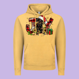Christmas Joy Dachshund Vintage Hoodie Designed By Jahusdesignshop