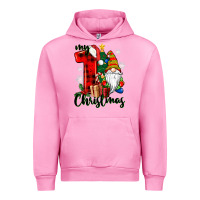 Fuchsia Pink my first christmas gnome Urban Hoodie - CowGirlArtShop