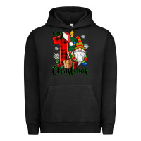Pigment Black my first christmas gnome Urban Hoodie - CowGirlArtShop