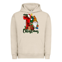 Pigment French Oak my first christmas gnome Urban Hoodie - CowGirlArtShop