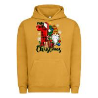 Pigment Peanut Butter my first christmas gnome Urban Hoodie - CowGirlArtShop
