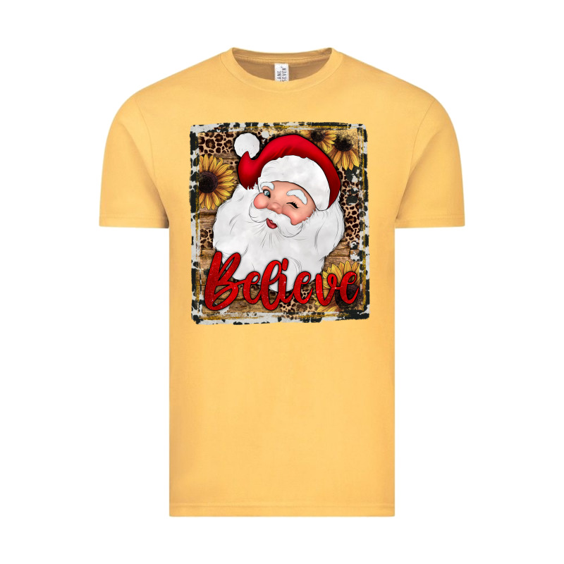 Believe Santa Vintage Tee by JahusDesignShop | Teevron