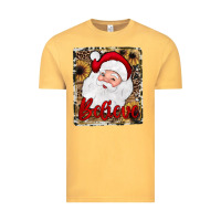 Vintage Mustard believe santa Vintage Tee - JahusDesignShop