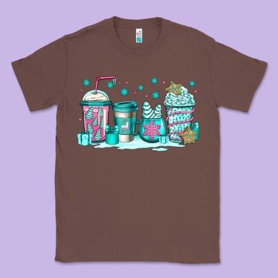 Winter Christmas Tree Cakes Coffee Classic Tee Designed By Jasminsmagicworld