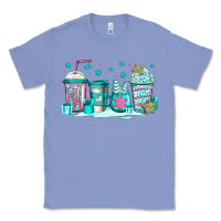 Colony Blue winter Christmas tree cakes coffee Classic Tee - Jasminsmagicworld