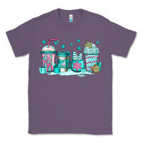 Lavender winter Christmas tree cakes coffee Classic Tee - Jasminsmagicworld