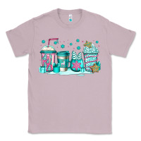 Lilac winter Christmas tree cakes coffee Classic Tee - Jasminsmagicworld