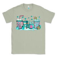 Matcha winter Christmas tree cakes coffee Classic Tee - Jasminsmagicworld
