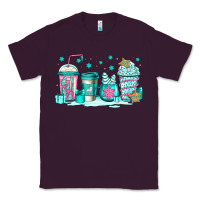 Plum winter Christmas tree cakes coffee Classic Tee - Jasminsmagicworld