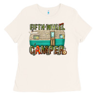 Bone fifth wheel camper Ladies Tee - texasbilliewilder