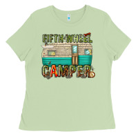 Matcha fifth wheel camper Ladies Tee - texasbilliewilder