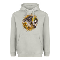 Moon Dust arabian horse with sunflowers Heavyweight Hoodie - LillyAllenDesigns