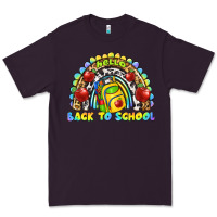 Plum hello back to school rainbow Premium Tee - texasbilliewilder