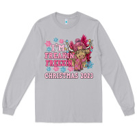 Moon Dust i'm freakin freezin christmas 2023 Long Sleeve Tee - NancyCooperArtShop