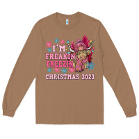 Toasted Coconut i'm freakin freezin christmas 2023 Long Sleeve Tee - NancyCooperArtShop