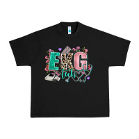 Black ekg tech Urban Heavy Tee - AdoDesignShop