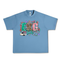 Pebble Blue ekg tech Urban Heavy Tee - AdoDesignShop