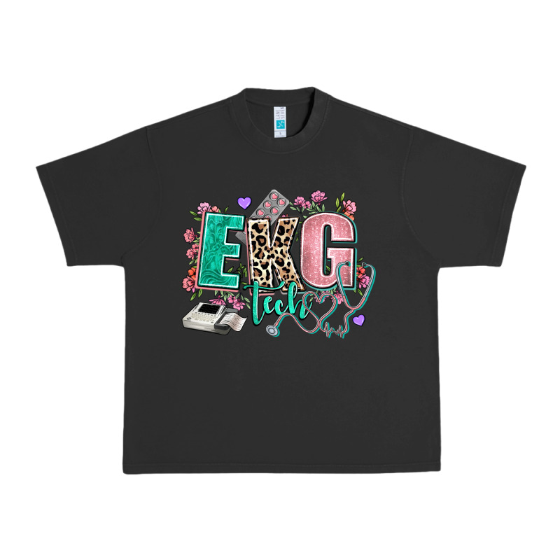 Ekg Tech Urban Heavy Tee by AdoDesignShop | Teevron
