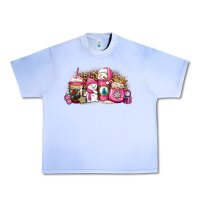 Grape Ice pink Christmas winter snowman coffee Urban Heavy Tee - Jasminsmagicworld