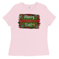 Merry Christmas Y'all Ladies Tee | Teevron