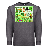 Charcoal Heather st patrick's day Premium Sweatshirt - Artiststas