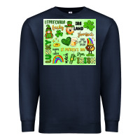 Navy st patrick's day Premium Sweatshirt - Artiststas
