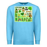 Ocean Blue st patrick's day Premium Sweatshirt - Artiststas