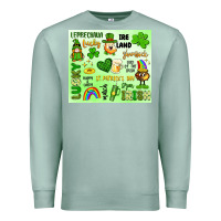 Seafoam st patrick's day Premium Sweatshirt - Artiststas