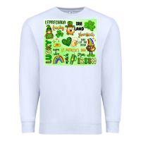 White st patrick's day Premium Sweatshirt - Artiststas