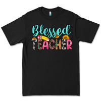 Black blessed teacher Premium Tee - Zillion Design Studio