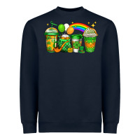 Navy st patricks coffee Heavyweight Sweatshirt - Jasminsmagicworld