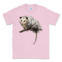 Bubblegum Pink opossum Classic Tee - LillyAllenDesigns
