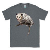 Charcoal Heather opossum Classic Tee - LillyAllenDesigns