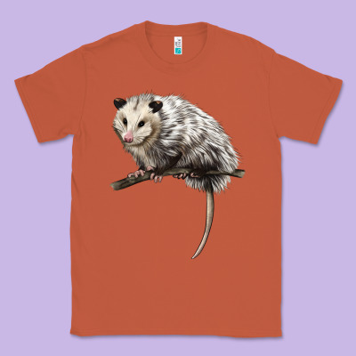 Opossum Classic Tee Designed By Lillyallendesigns