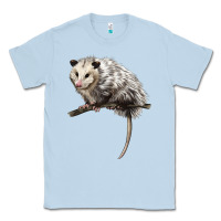 Dusty Blue opossum Classic Tee - LillyAllenDesigns