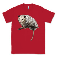 Red opossum Classic Tee - LillyAllenDesigns