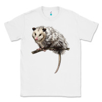 White opossum Classic Tee - LillyAllenDesigns