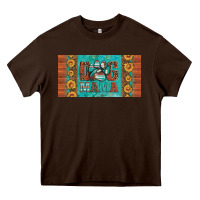 Chocolate Brown dog mama license plate Heavy Core Tee - Artiststas