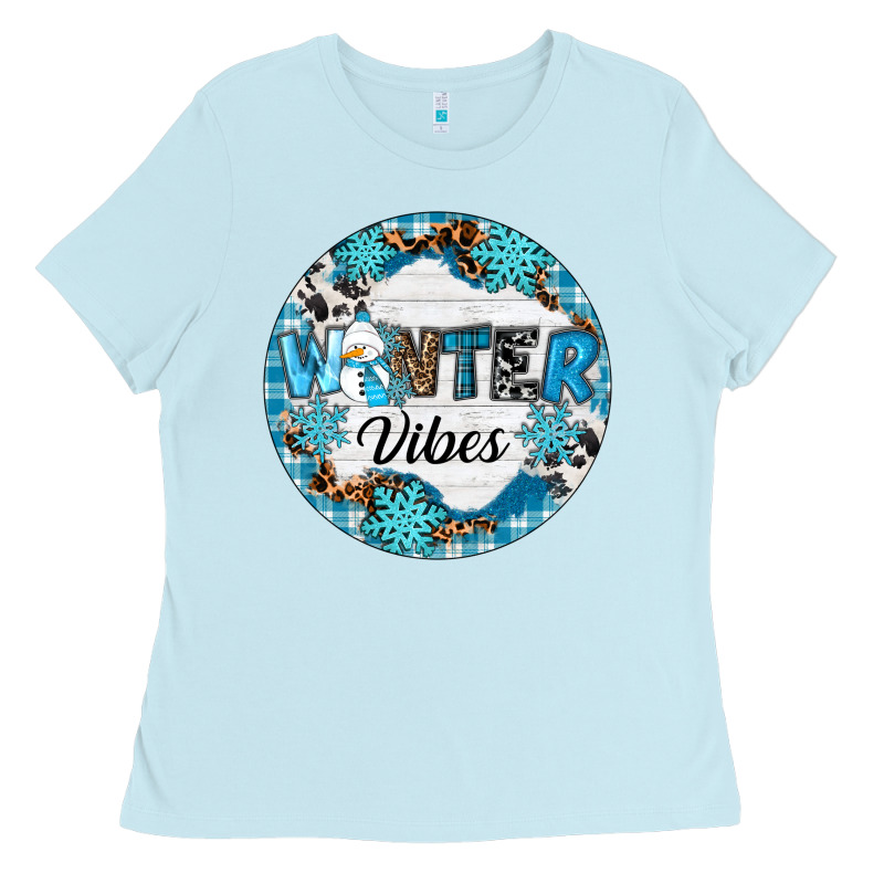Winter Vibes Ladies Tee by RanaPortraitStore | Teevron