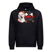 Black i believe in santa paws Urban Hoodie - CowGirlArtShop