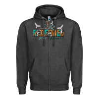 Charcoal Heather redeemed ephesians 1 7 Zipper Hoodie - NancyCooperArtShop