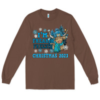 Chestnut i'm freakin freezin christmas 2023 Long Sleeve Tee - NancyCooperArtShop