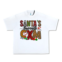 White santa's favorite cxm Urban Heavy Tee - Jasminsmagicworld
