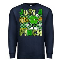 Navy just a little pinch Premium Sweatshirt - Artiststas