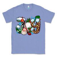 Colony Blue joy with golf and santas Classic Tee - AdoDesignShop