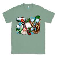 Sage joy with golf and santas Classic Tee - AdoDesignShop