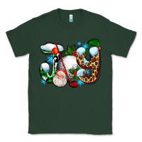 Sports Green joy with golf and santas Classic Tee - AdoDesignShop