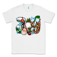 White joy with golf and santas Classic Tee - AdoDesignShop