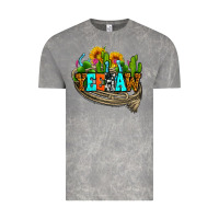Cloud Rock yeehaw and cactus with horseshoe Vintage Tee - AdoDesignShop