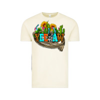 Vintage Arctic yeehaw and cactus with horseshoe Vintage Tee - AdoDesignShop